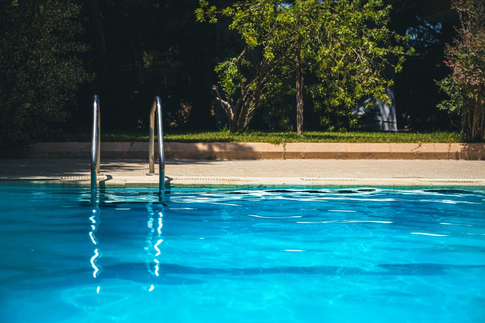 Swimming Pool stairs for a Private Chalet
