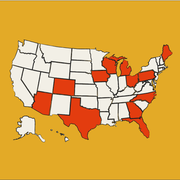 This is an image swing states 2020 election