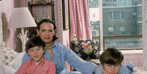 Gloria Vanderbilt And Her Sons