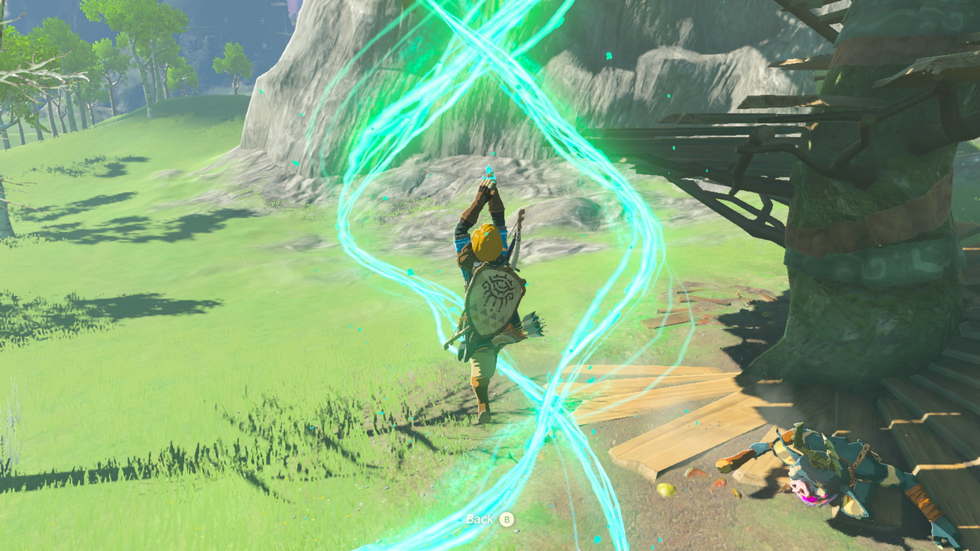 La Légende De Zelda Les Larmes Du Royaume Capacité D'ascension
