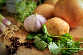 Food, Dish, Ingredient, Vegetable, Cuisine, Plant, Produce, Local food, Coriander, Parsley, 