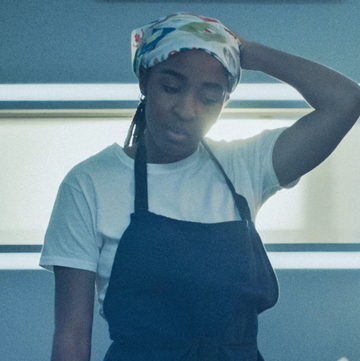 “The Bear” Season Three Ends on a Cliffhanger a chef in a kitchen sydney the bear season 3