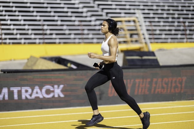 sydney mclaughlin en al grand slam track