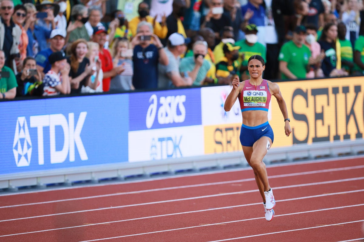 Sydney McLaughlin-Levrone and Athing Mu