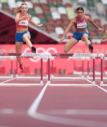 japan tokyo oly athletics women's 400m hurdles final