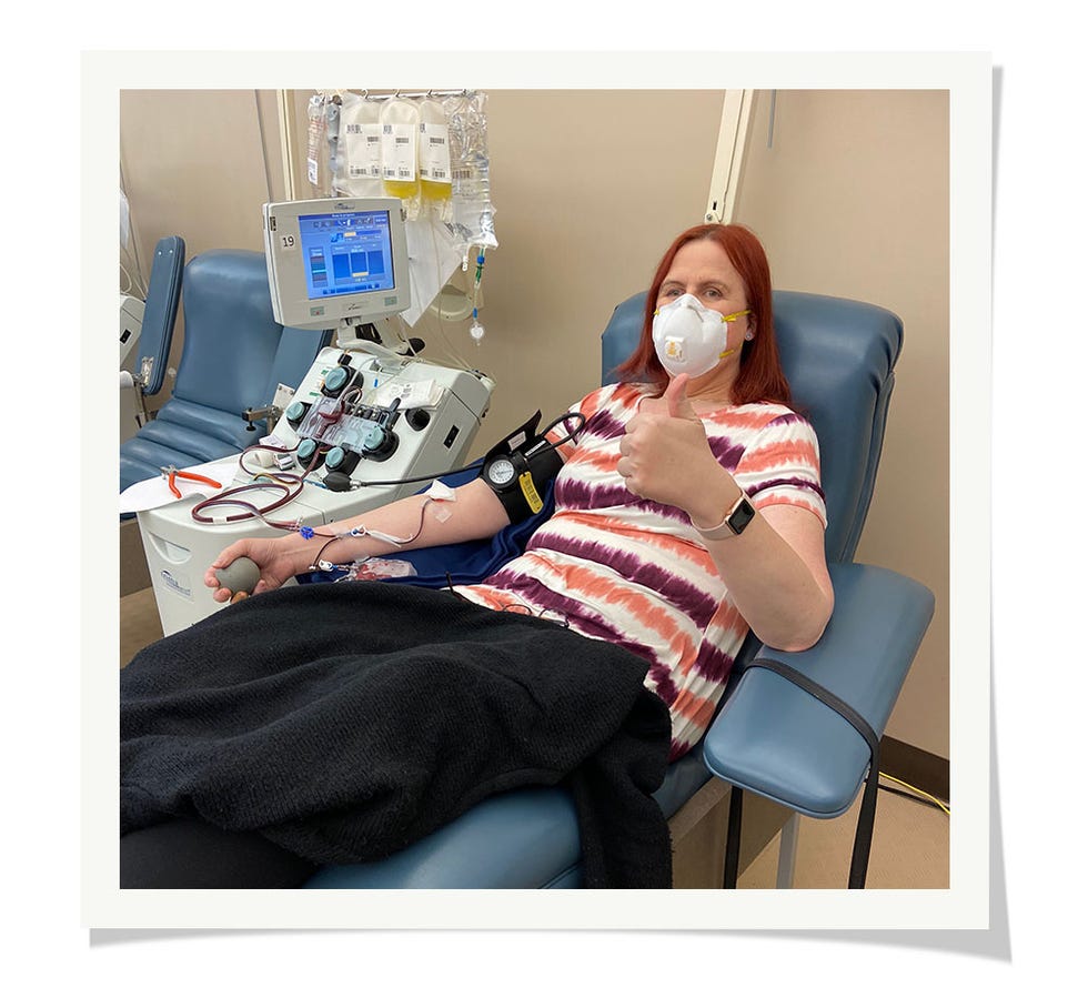 sydney shackelford donating plasma