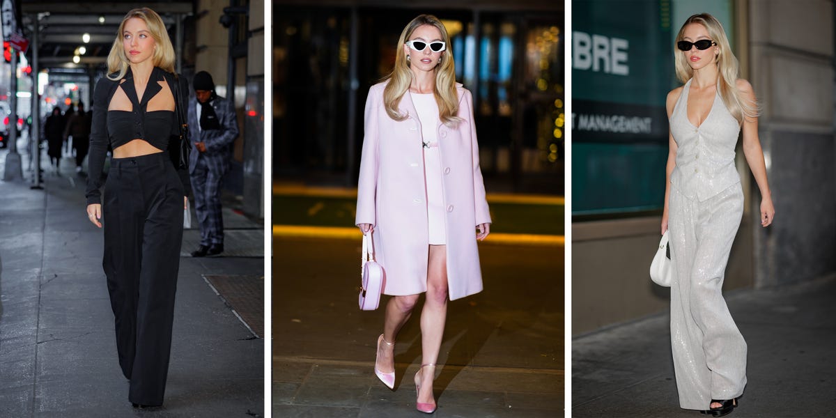 Sydney Sweeney Stepped Out in Three Fabulous Looks Today in NYC