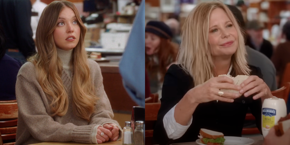 preview for 'When Harry Met Sally' Hellman's Ad Featuing Meg Ryan, Billy Crystal, and Sydney Sweeney