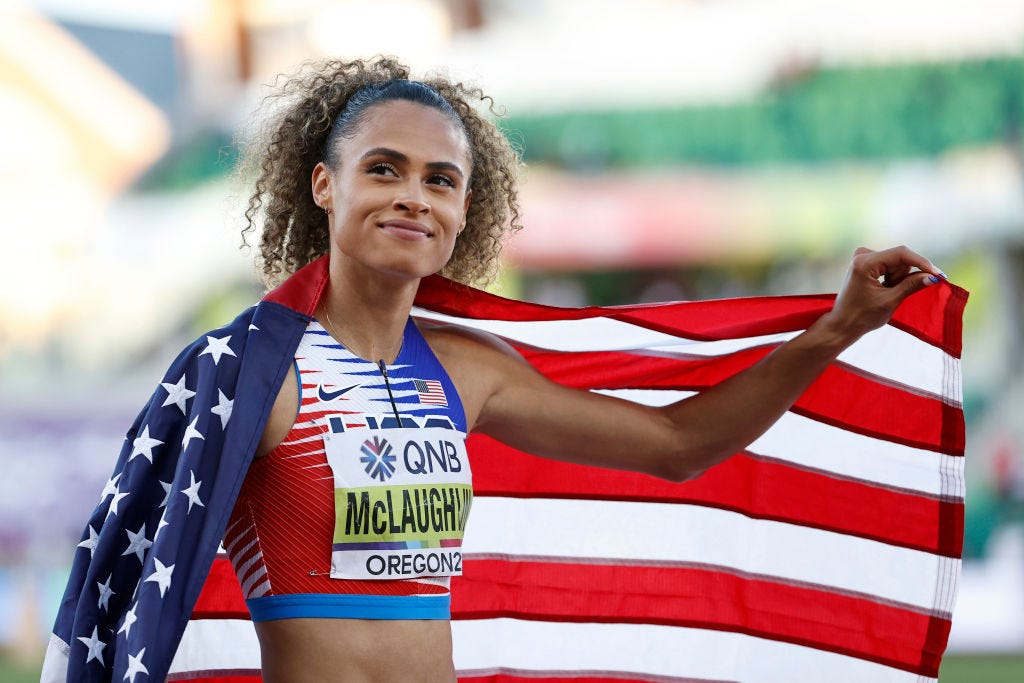 preview for Sydney McLaughlin Breaks the World Record in the 400-Meter Hurdles at Trials