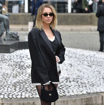 sydney sweeney at paris fashion week