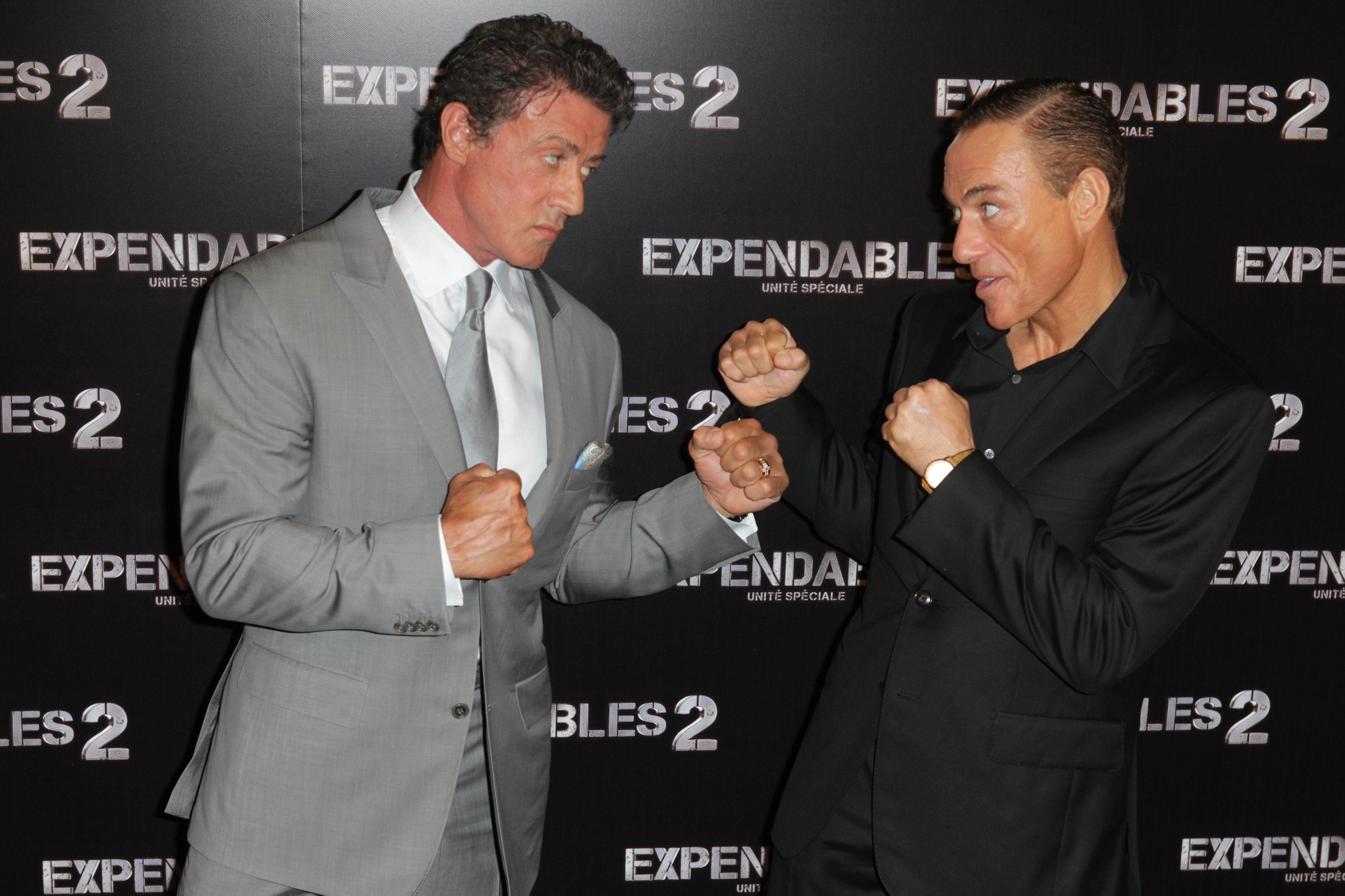 arnold schwarzenegger contra sylvester stallone contra chuck norris