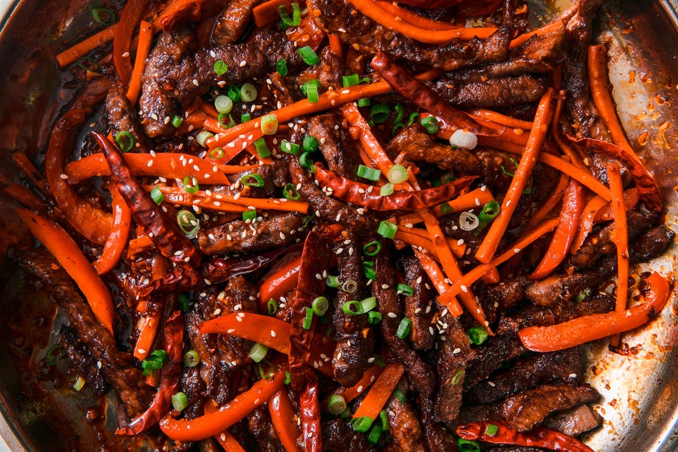 szechuan beef horizontal