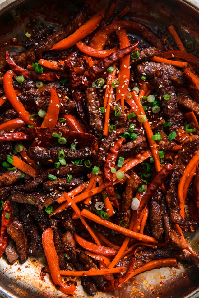 szechuan beef vertical
