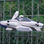 check out this cool flying car