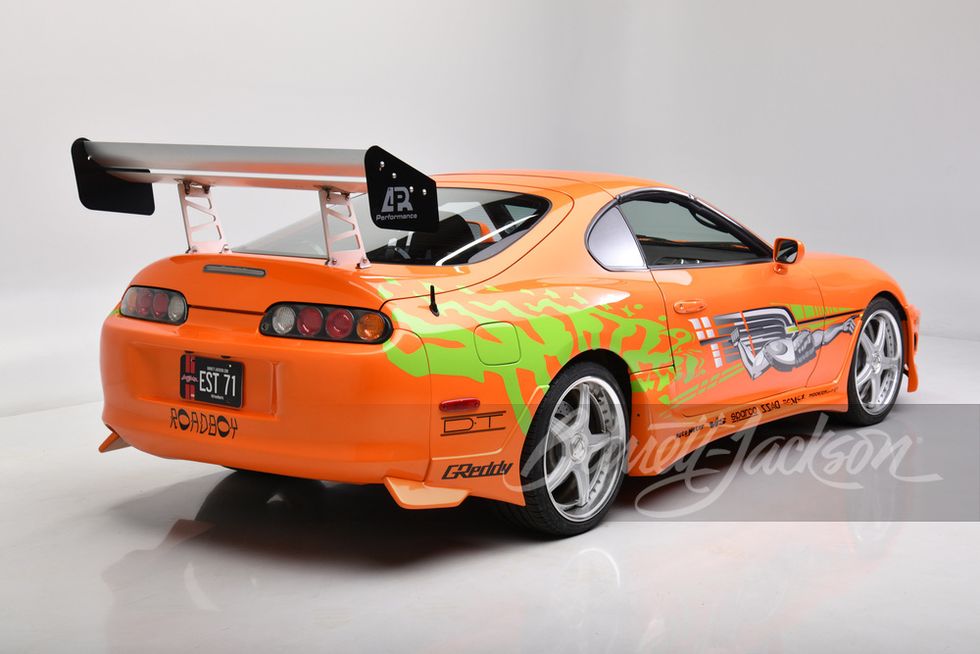 Fast & Furious Supra From First Two Movies Sells for $550,000