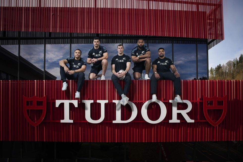 all blacks at the new tudor manfacture in le locle, switzerland