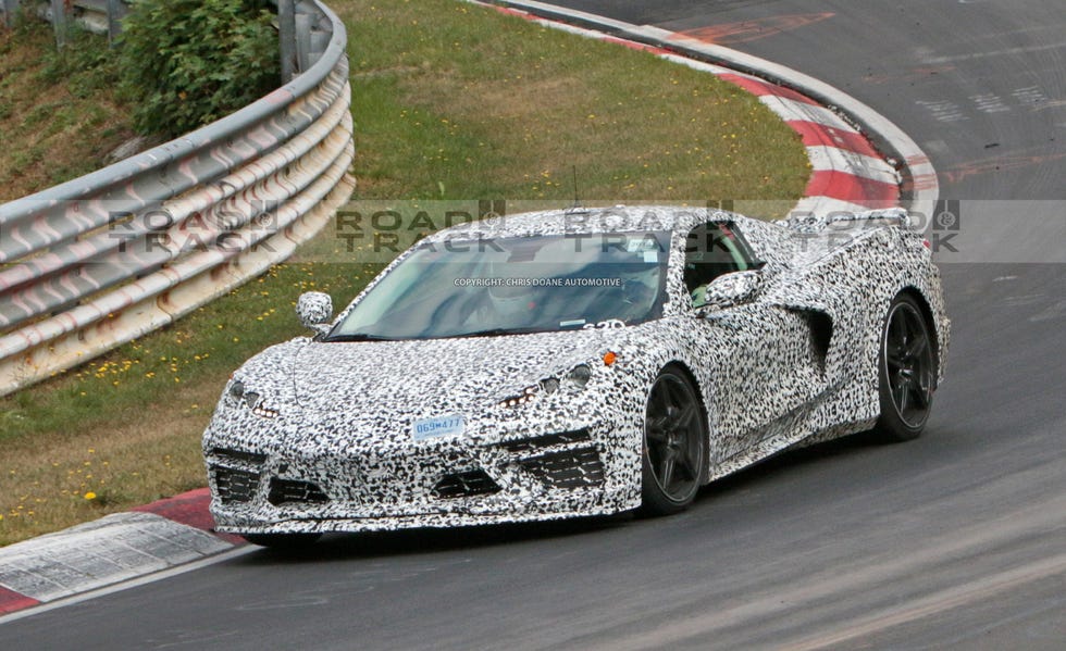 Mid-Engine C8 Corvette Spy Photos - New 2018 C8 Corvette Photos