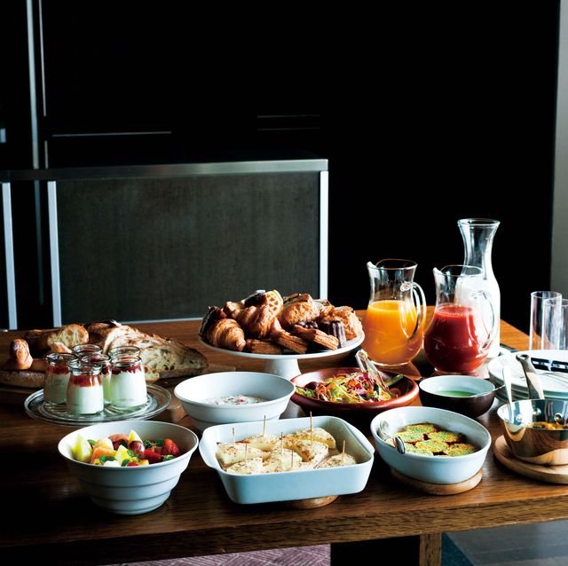 朝ごはん、レシピ、パン、野菜、卵