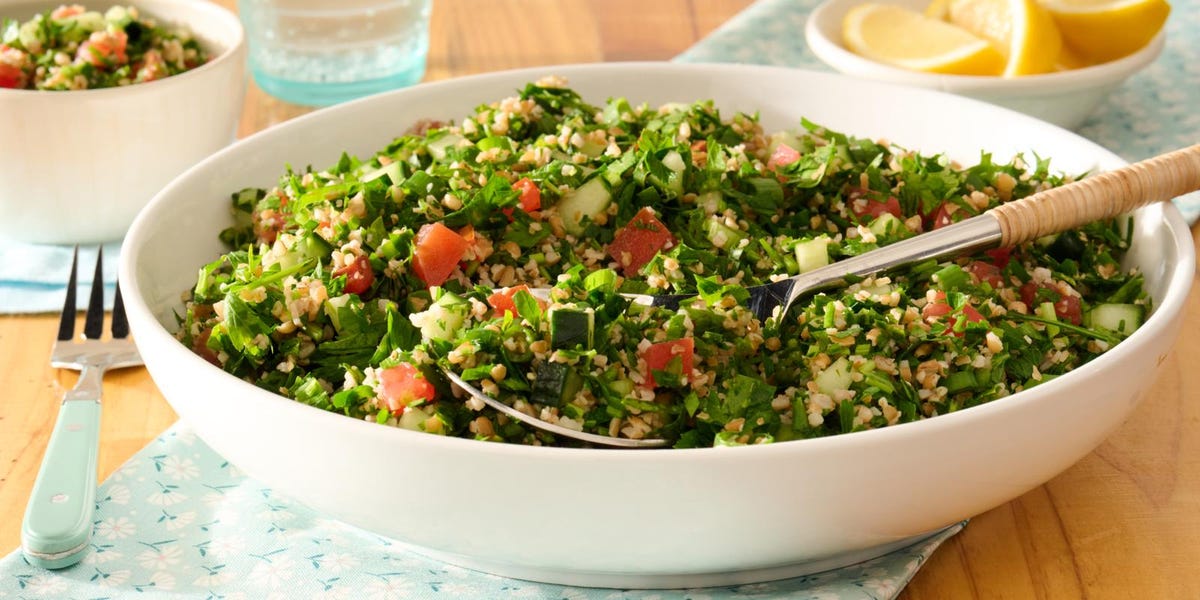 Easy Tabbouleh Recipe - How To Make Tabbouleh