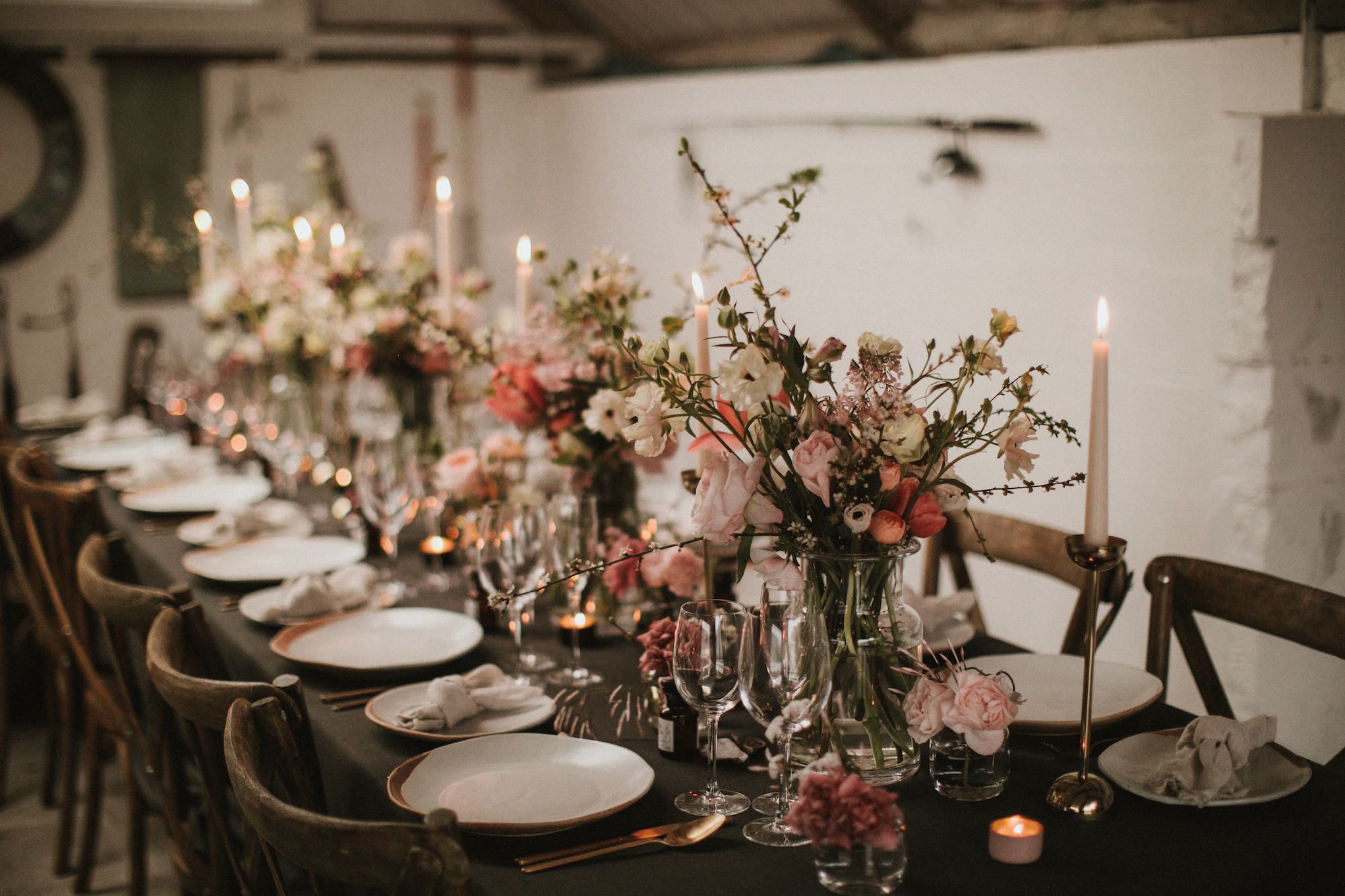 Wedding sale table flowers