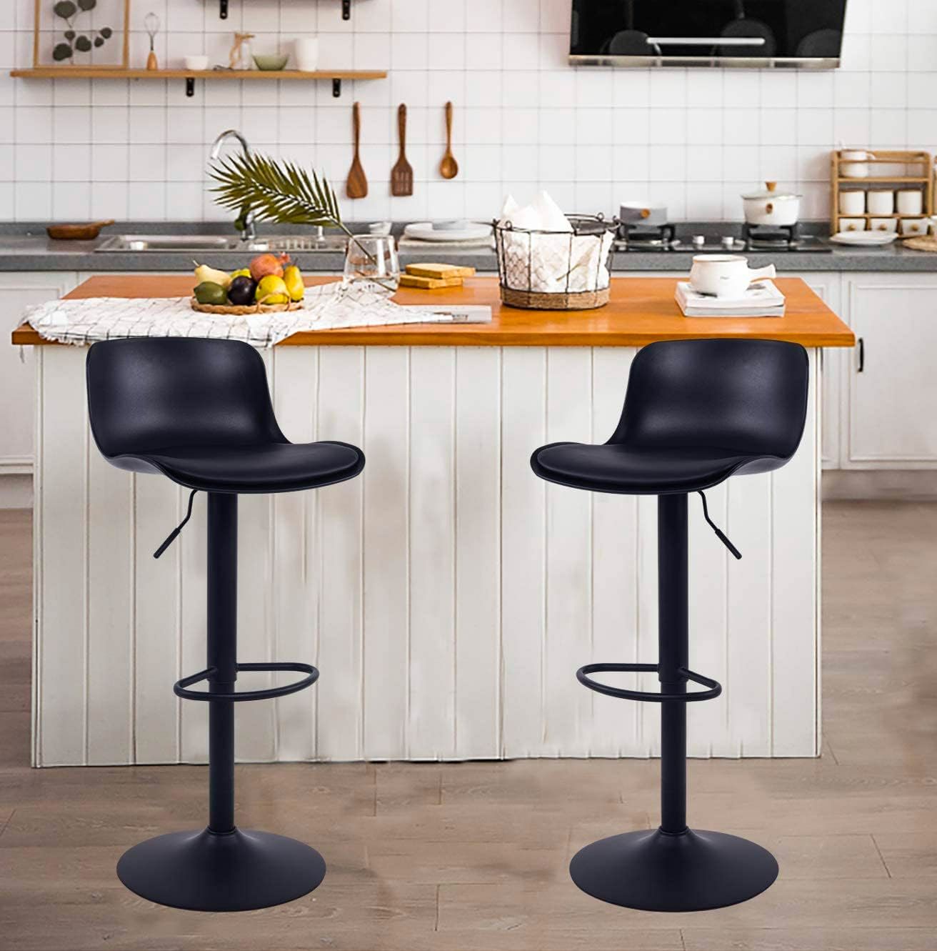 Taburetes de bar/taburetes de bar taburetes altos sillas de cocina de  desayuno sillas de barra de mostrador de patas de metal muebles para el  hogar