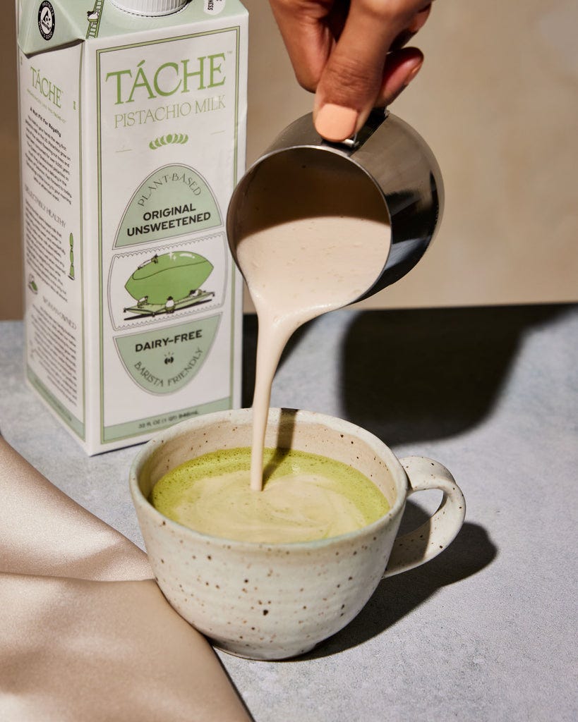 táche pistacho milk