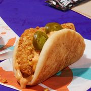 taco bell crispy chicken sandwich taco