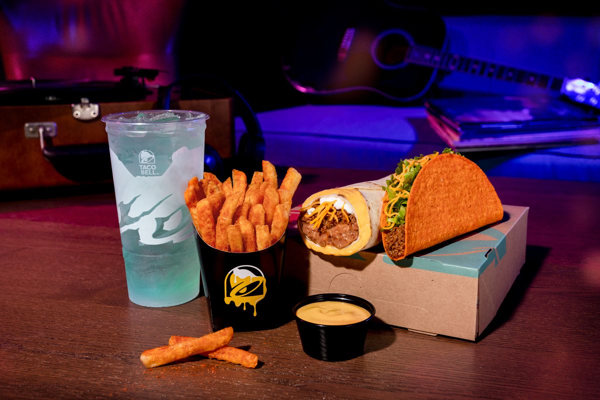 Taco bell online nacho box