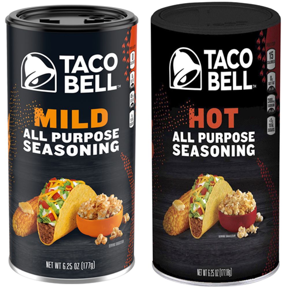 taco bell all purpose seasoning mild and hot