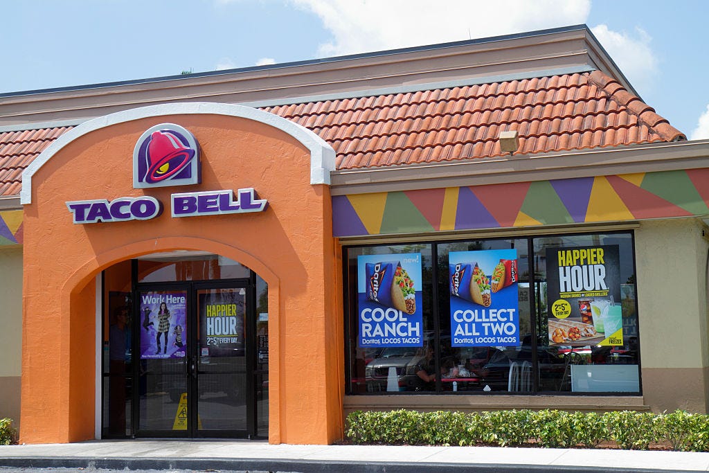 Taco Bell Memorial Blvd Shopping