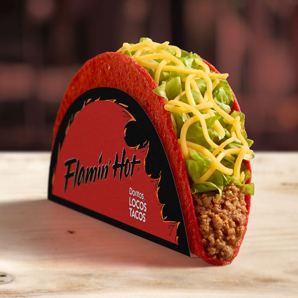 Taco Bell Now Has Flamin Hot Doritos Locos Tacos To Add Heat To Your Meal 0310