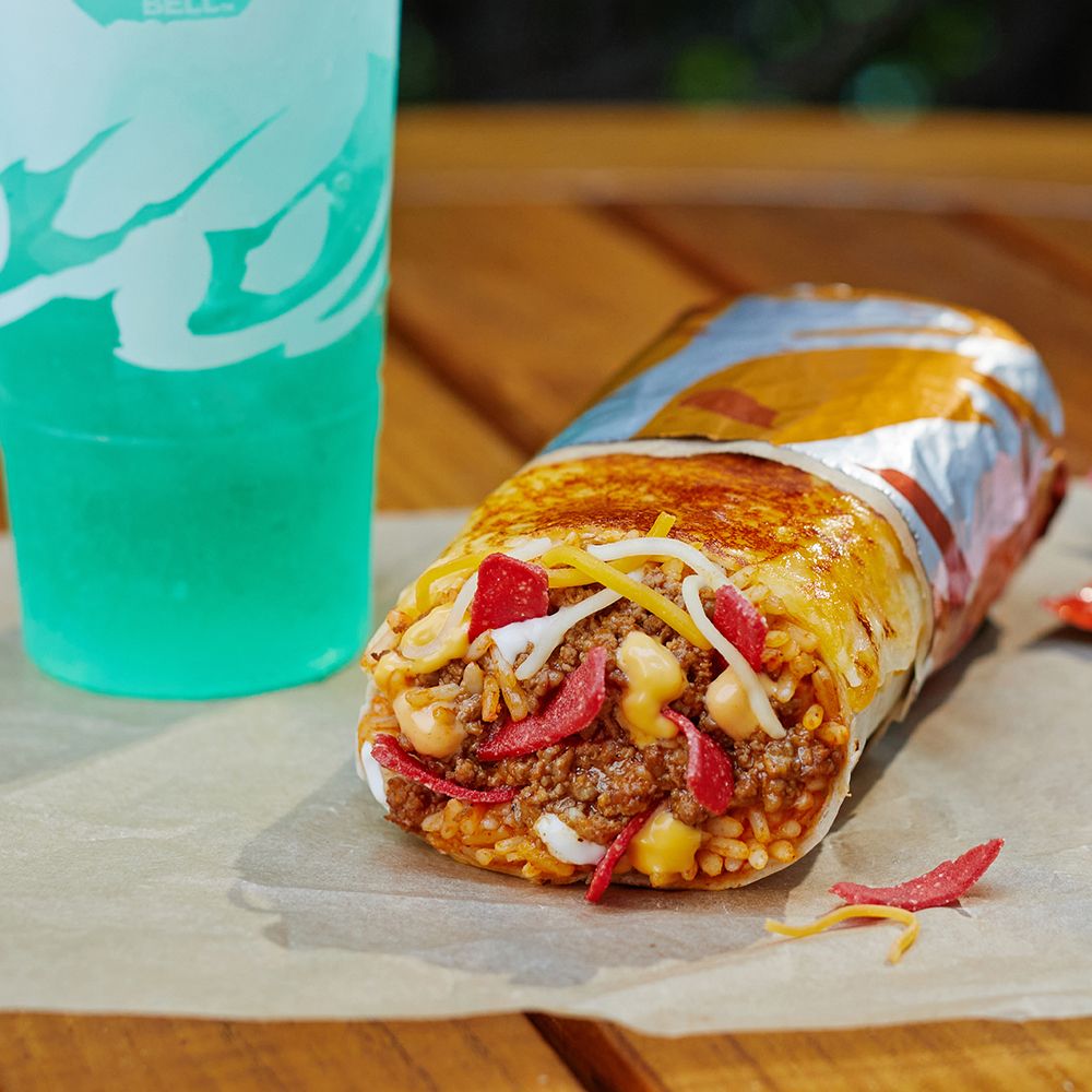 taco bell grilled cheese burrito