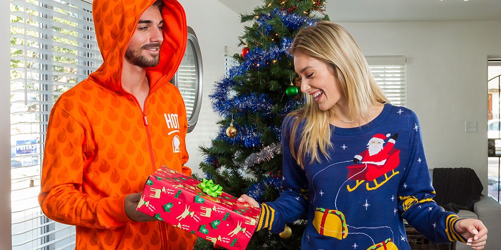 Taco Bell s Holiday Collection Includes Ugly Christmas Sweaters