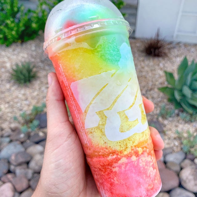 taco bell tie dye freeze