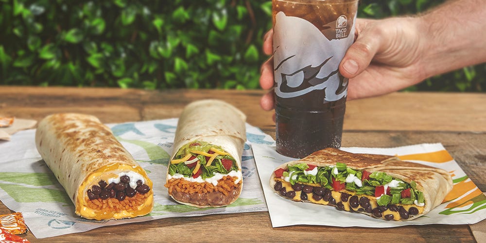 Taco Bell Is Testing a Vegetarian Menu, and It Includes a Crunchwrap ...