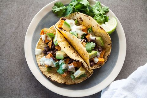 taco recipes sweet potato and black bean tacos