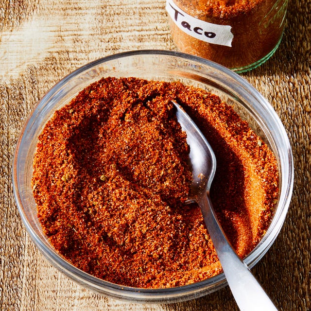 spices mixed together in a bowl to make homemade taco seasoning