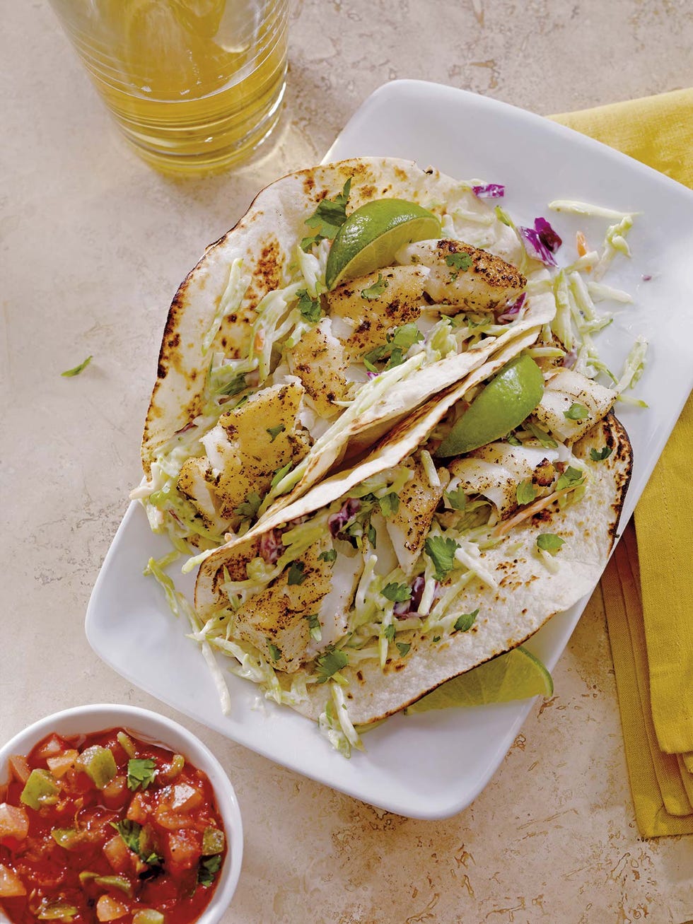 recetas con sobras tacos de pescado