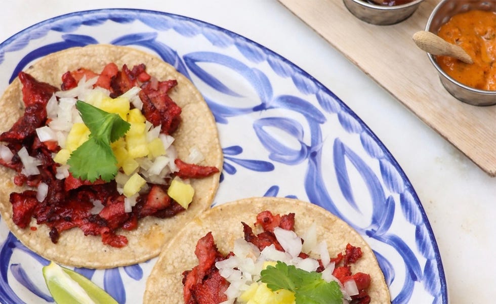 tacos del restaurante mexicano la chingona, madrid