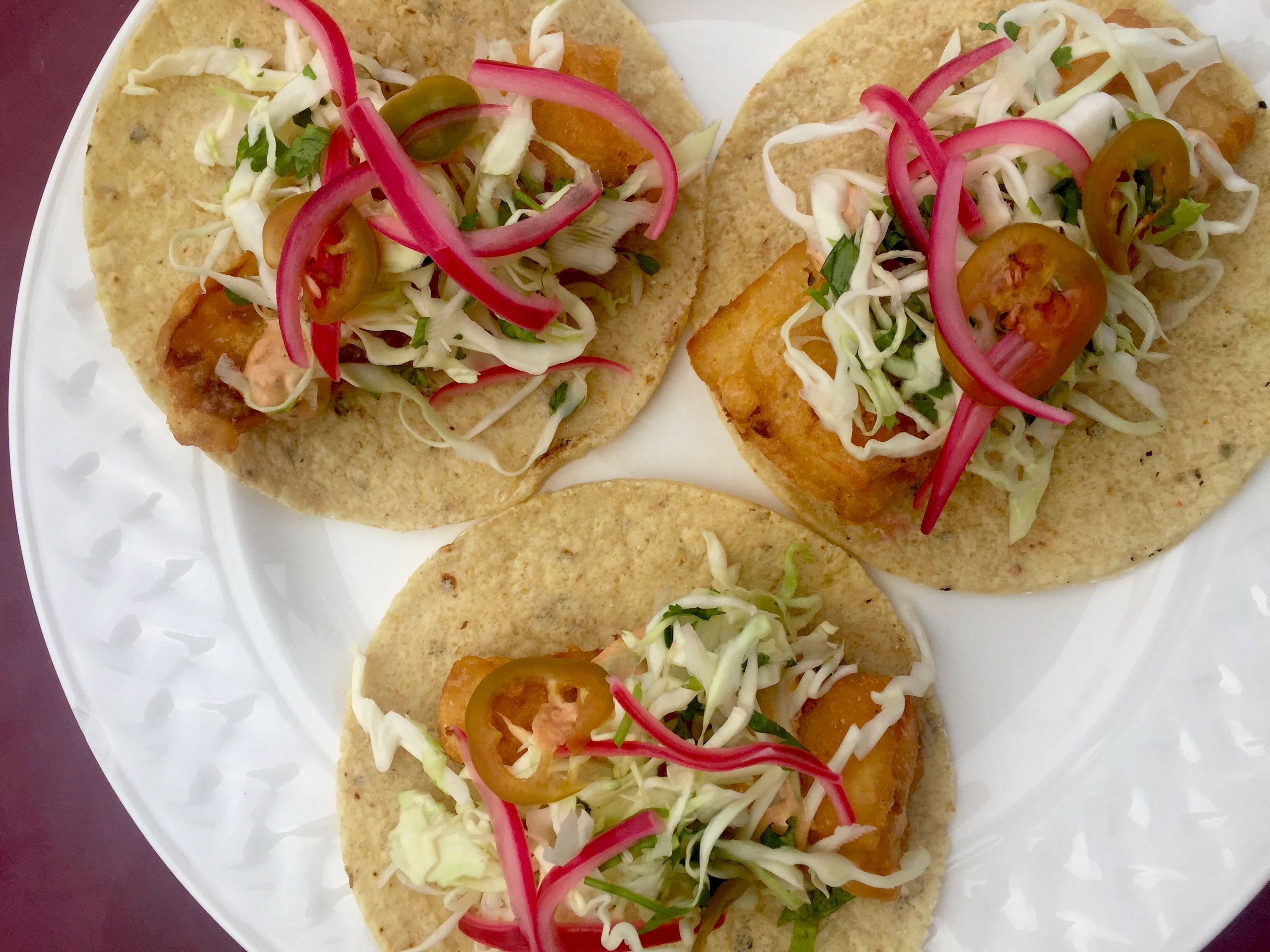 Baja Fish Tacos Recipe Food Network - Easy Fish Tacos - Maybe you would