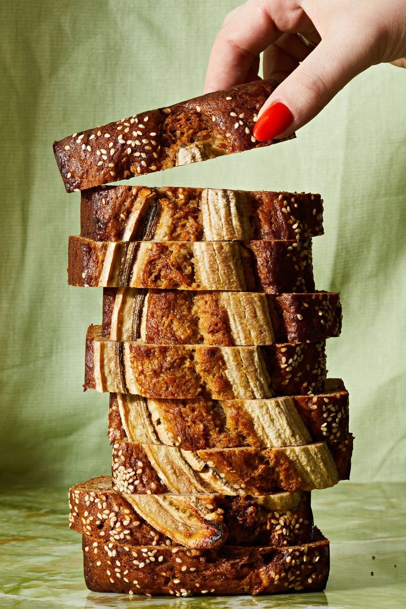 Tahini Banana Bread tahini banana bread