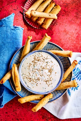 tahini and garlic dip