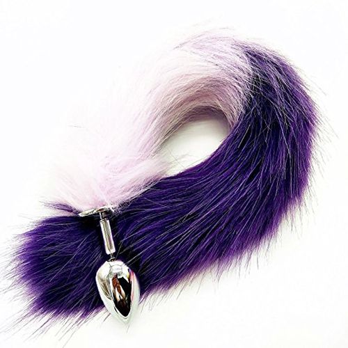 Violet, Purple, Fur, Fashion accessory, Feather, Silver, Jewellery, Ear, Tail, Body jewelry, 