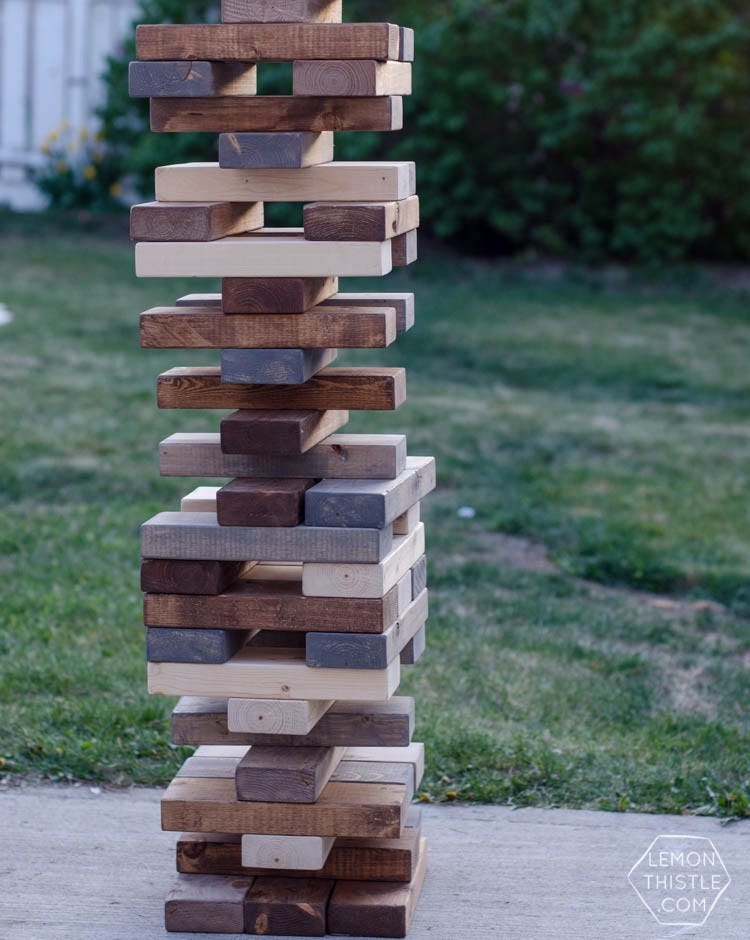 fathers day games giant jenga