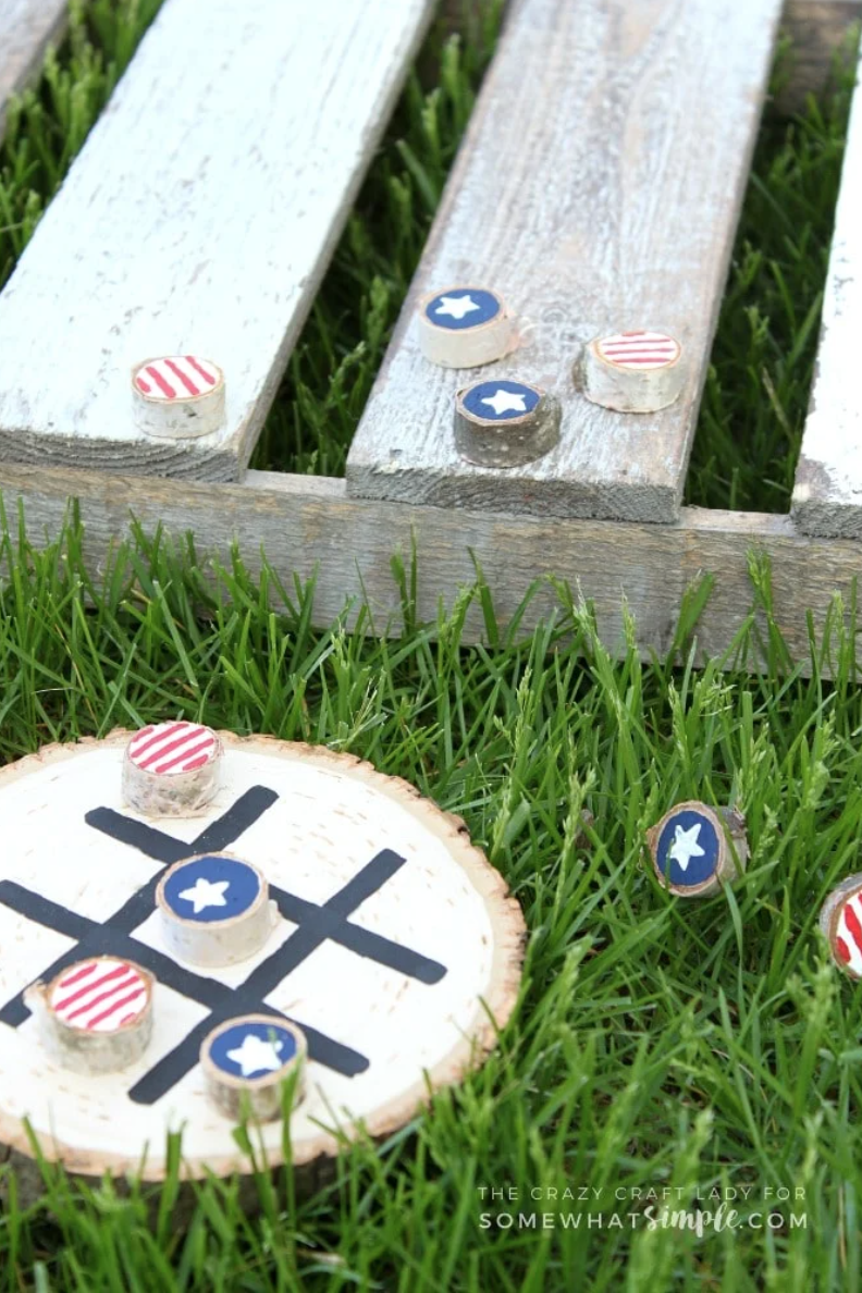 tailgate games stars and stripes tic tac toe