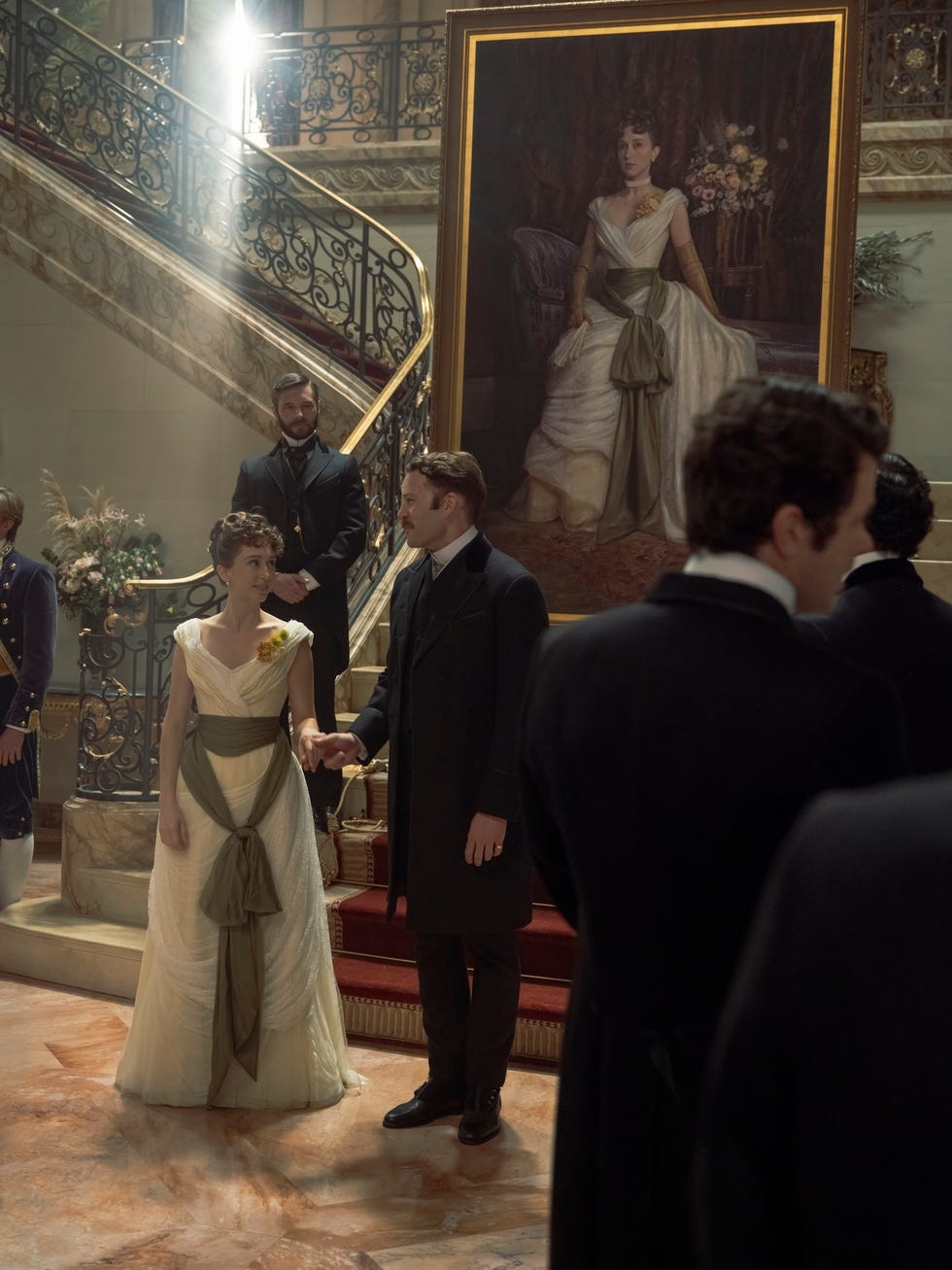 taissa farmiga as gladys in the gilded age