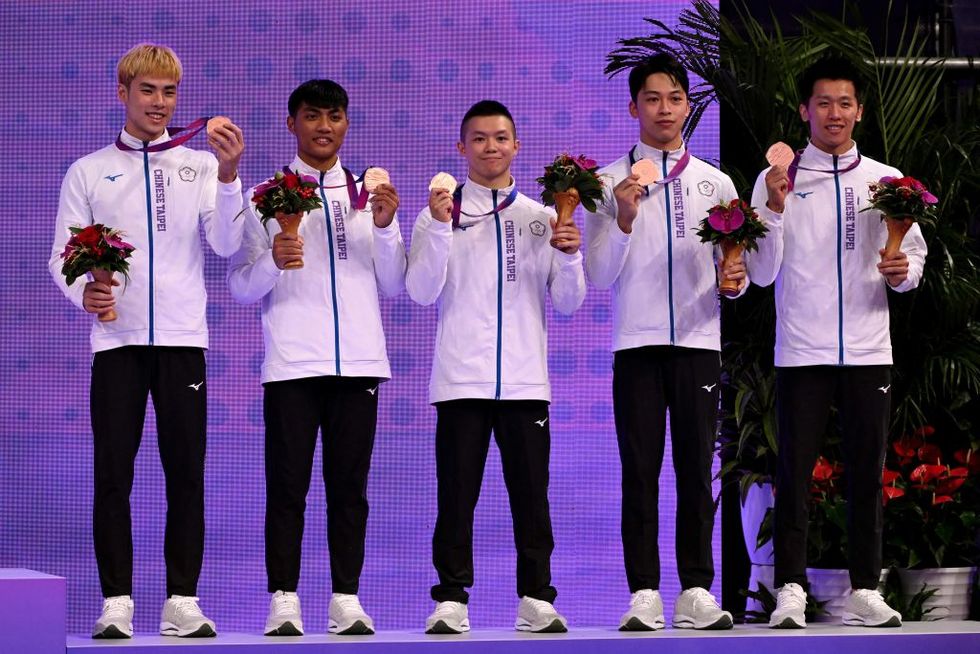 gymnastics asiad 2022 2023 hangzhou podium
