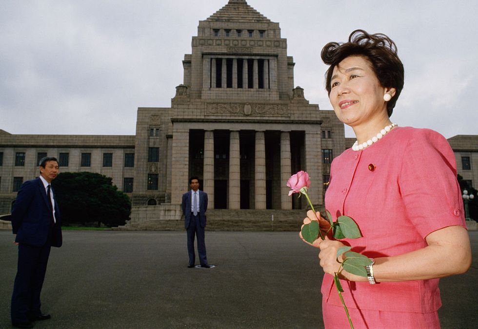 takako doi, leader of japan's social democrats