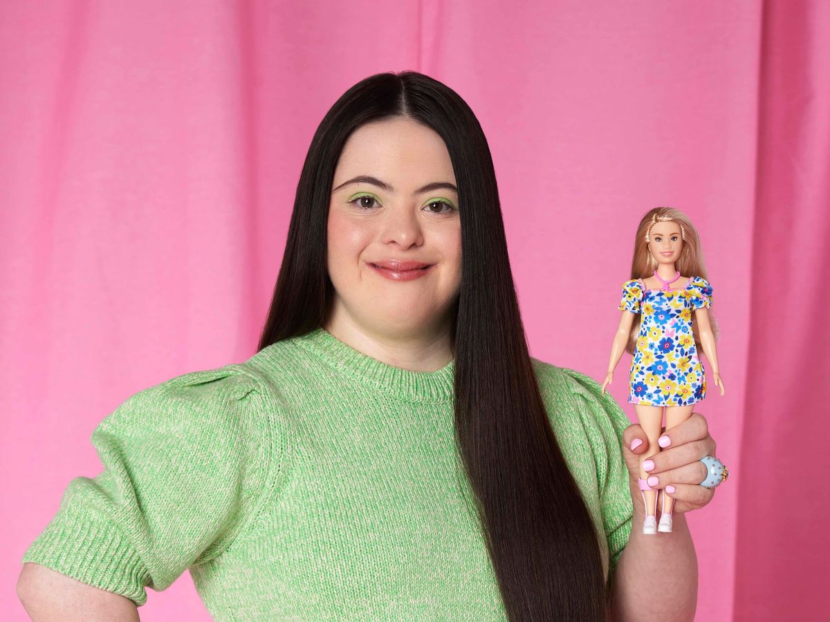 wijsvinger inkt Impasse Barbie now have a doll with Down's syndrome