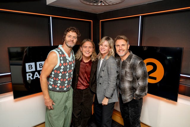 take that photographed for the zoe ball breakfast show on bbc radio 2, friday 22nd september 2023
